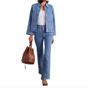 Veronica Beard Blue High Rise Women Jeans